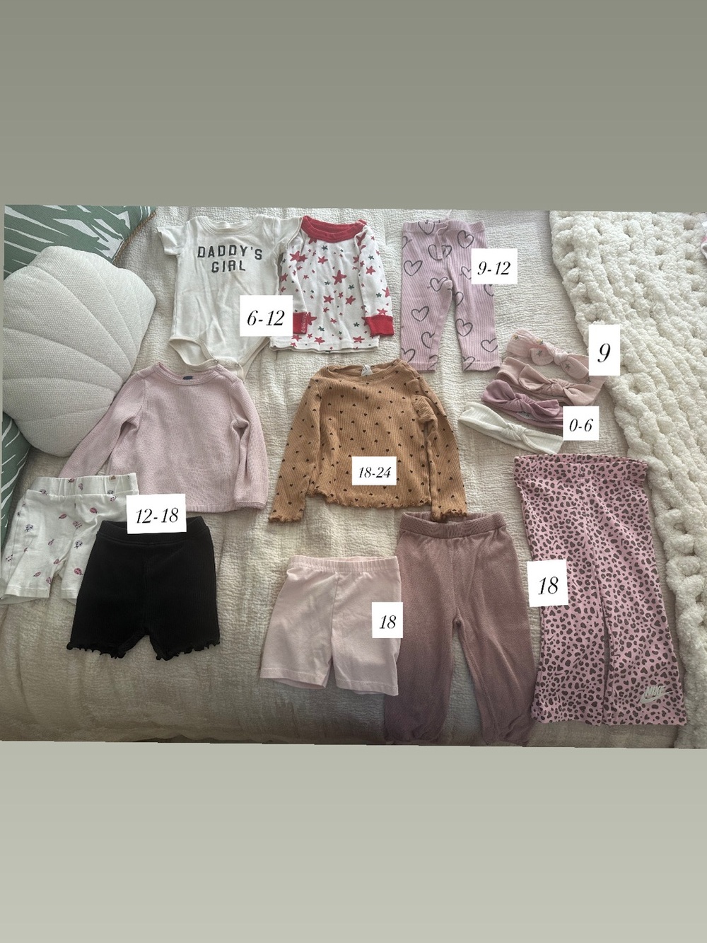 6-18mo - 14 Items - Baby Girl Clothing Lot